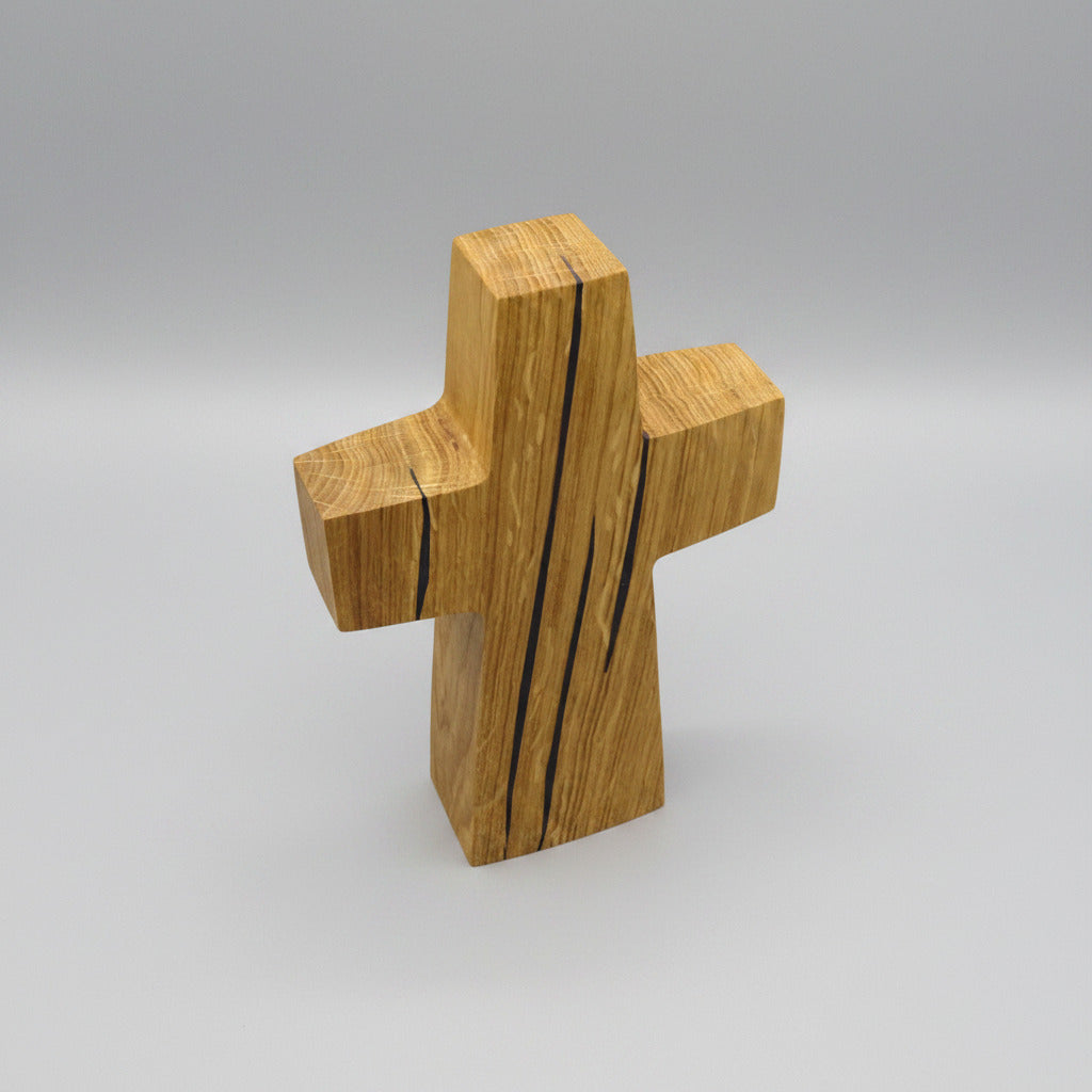 Holzkreuz stehend geölt