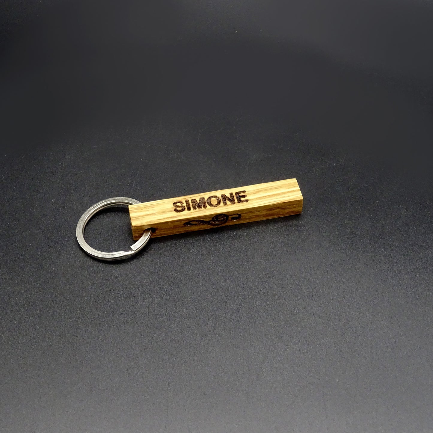Personalisierter Schlüsselanhänger aus Holz Geschenk.