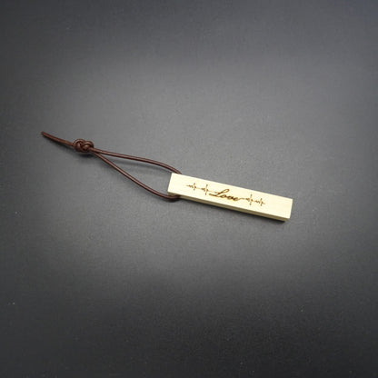 Personalisierter Schlüsselanhänger aus Holz Geschenk.