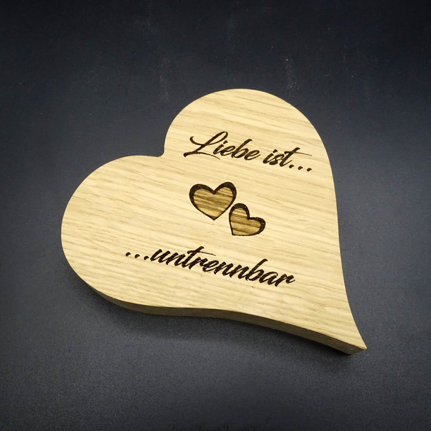 Herz mit Spruch