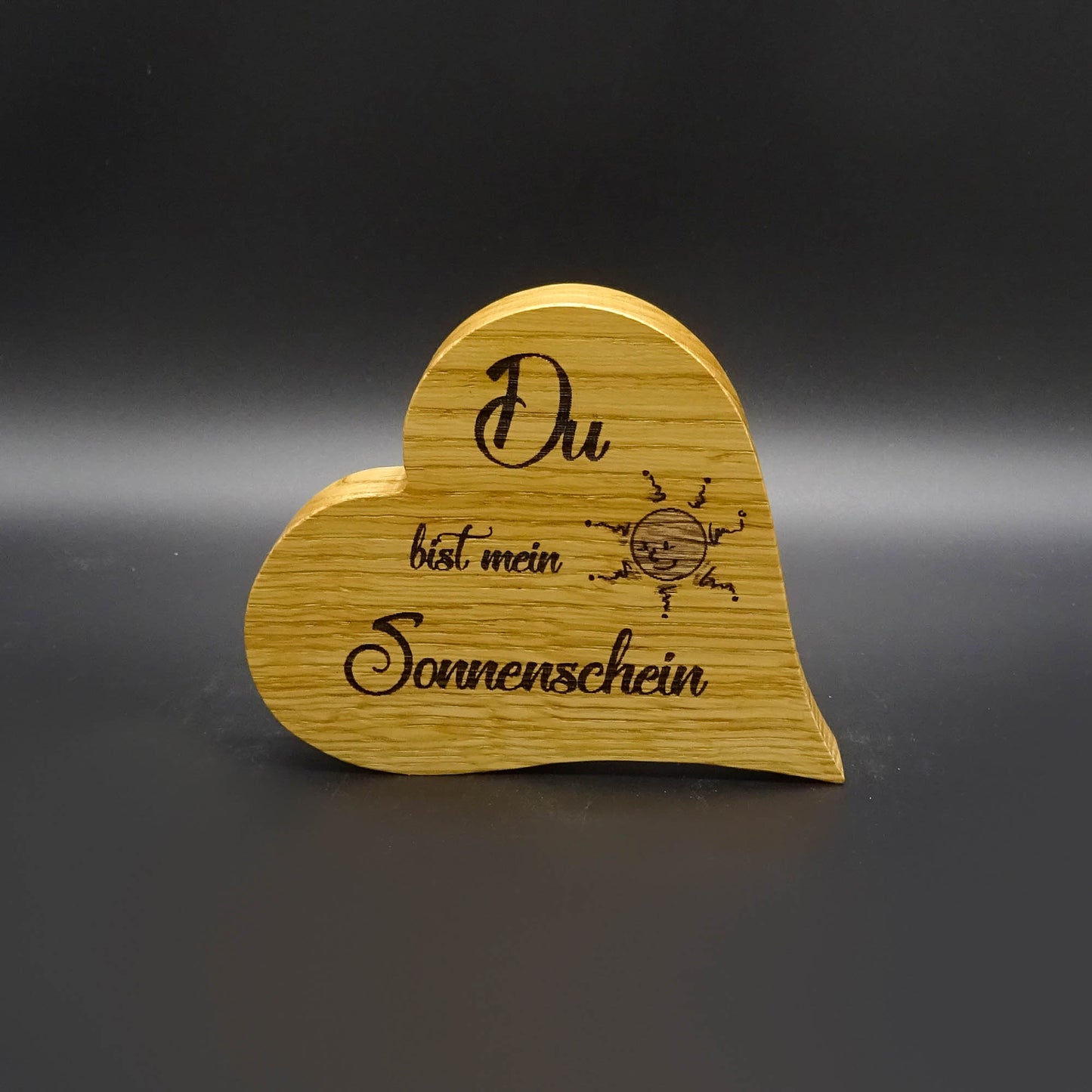 Herz mit Spruch