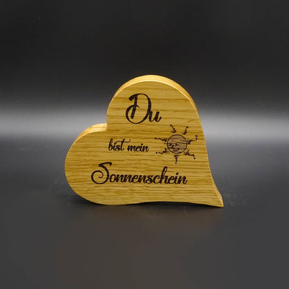 Herz mit Spruch