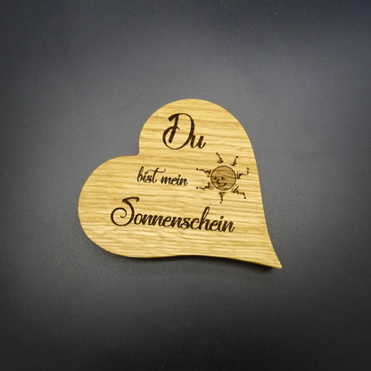 Herz mit Spruch
