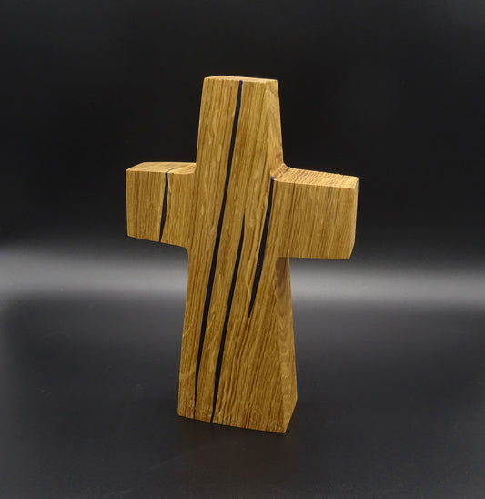 Holzkreuz stehend geölt