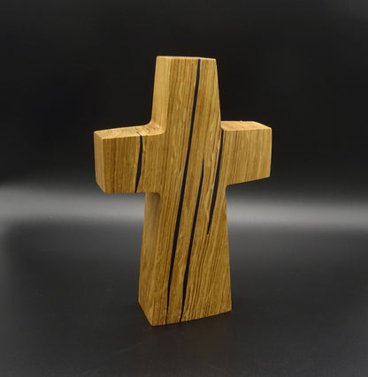 Holzkreuz stehend geölt