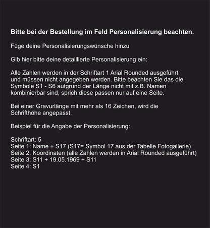 Personalisierter Schlüsselanhänger aus Holz Geschenk.